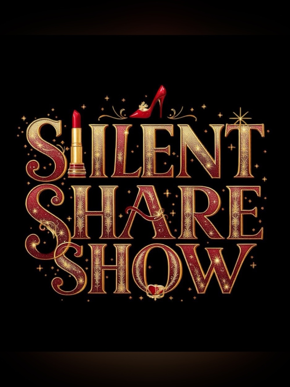 Silent Share Show Flyer 💋👜👠